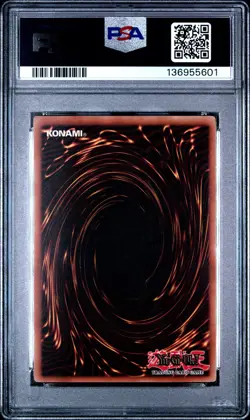 2003 YU-GI-OH! LOD-LEGACY OF DARKNESS 1ST ED #052 WOLF AXWIELDER PSA 7 - Image 2