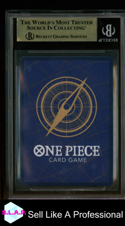 SMOKER P/(PRE-RELEASE WINNER) 2022-24 ONE PIECE PROMOS P025 BGS 9.5 - Image 2