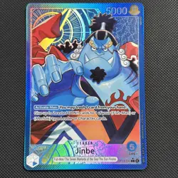 ONE PIECE - JINBE - OP14-040 ALT ART LEADER ENGLISH OP14 / EB04 - Image 1