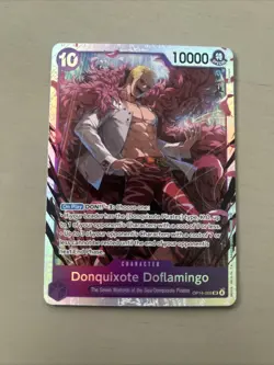 2026 One Piece Donquixote Doflamingo Foil The Azure Sea’s Seven OP14-069 - Image 1