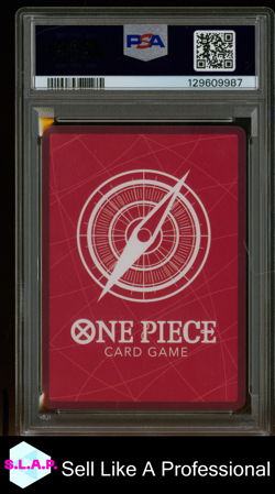 MONKEY D. LUFFY BVB X ONE PIECE MATCH DAY '25 ONE PIECE PROMOS 2025 003 PSA 10 - Image 2