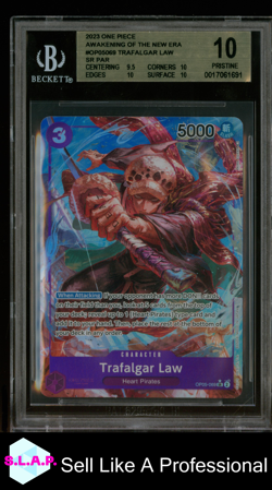 TRAFALGAR LAW SR PAR 2023 ONE PIECE AWAKENING OF THE NEW ERA OP05069 BGS 10 - Image 1