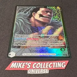 One Piece OP14-079 Crocodile Alt Art Leader - The Azure Sea’s Seven English NM - Image 3