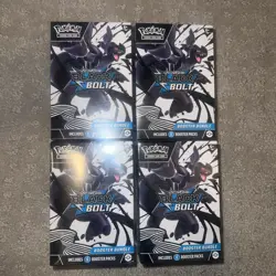 Pokemon TCG: Scarlet & Violet Black Bolt Factory Sealed Booster Bundle Box 4x - Image 1