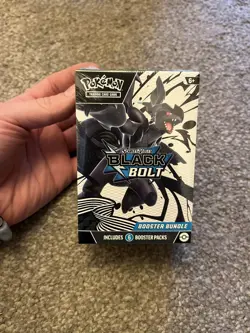 Pokemon TCG Scarlet & Violet Black Bolt Booster Bundle New Sealed - Image 1