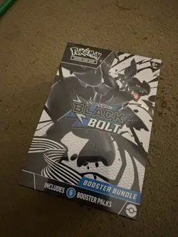 Pokemon TCG Scarlet & Violet Black Bolt Booster Bundle New Sealed - Image 1