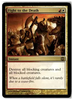 MTG Fight to the Death - Alara Reborn Moderately Played English - Image 1