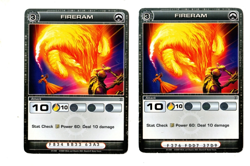Chaotic #245. Lot of 2 Attack Fireram Alliance Unraveled - Image 1