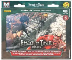 Attack on Titan Panini MetaX Dual Starter - 2 decks inside - tcg trading cards - Image 1
