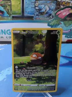 Hisuian Voltorb - GG01/GG70 - Pokemon Crown Zenith Galarian Gallery Holo Card LP - Image 1