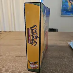 Pokemon Trading Card Binder & 75 Cards. Wizards of the Coast.3-Ring. 1999 - Image 2