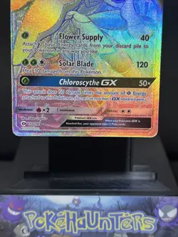 Pokemon Card Lurantis GX 150/149 Sun & Moon Base Secret Rainbow Rare LP - Image 3