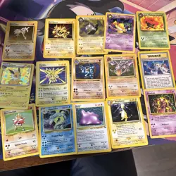 Pokemon TCG Vintage 27 Card Lot Fossil, Neo, Promo, 1st Edition Shadowless - Image 1