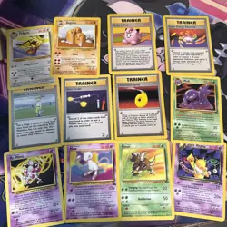 Pokemon TCG Vintage 27 Card Lot Fossil, Neo, Promo, 1st Edition Shadowless - Image 2