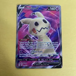 Mimikyu V (Full Art) 148/163 Ultra Rare Battle Styles Pokemon Card NM - Image 1