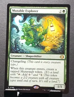 MTG 00186 MUTABLE EXPLORER Shapeshifter Rare Lorwyn Eclipsed card⚔NM/MT - Image 1