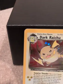 Dark Raichu - 83/82 - Pokemon Team Rocket Unlimited Holo Rare Card WOTC NM - Image 3