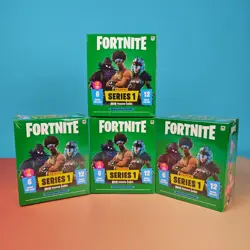 4x FORTNITE TRADING CARD COLLECTION 2019 PANINI ENGLISH SERIES 1 SEALED BOX - Image 1
