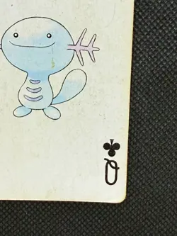 Pokemon Wooper Queen of Clubs Gold Deck Ho-oh Playing Card Poker Nintendo - Image 5