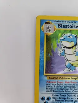 Pokemon TCG Blastoise Holo Unlimited Rare Card Base Set 2/102 - Image 4