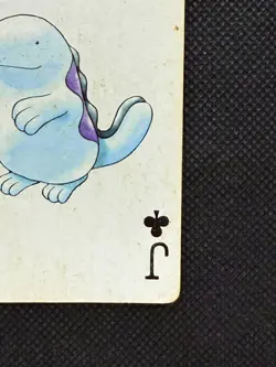 Pokemon Quagsire Jack of Clubs Gold Deck Ho-oh Playing Card Poker Nintendo - Image 3