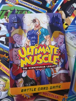 Ultimate Muscle The Kinnikuman Legacy Battle Card Game 95 Card Lot BANDAI 2002 - Image 2