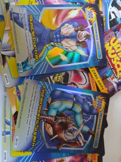 Ultimate Muscle The Kinnikuman Legacy Battle Card Game 95 Card Lot BANDAI 2002 - Image 3