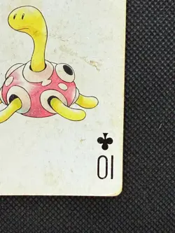 Pokemon Shuckle 10 of Clubs Gold Deck Ho-oh Playing Card Poker Nintendo - Image 4