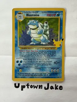 Pokemon Celebrations Classic Collection Blastoise Holo Card 2/102 - Image 1