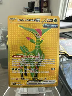 Iron Leaves ex - 213/162 - Secret Rare - Temporal Forces - Pokemon Card - NM/M - Image 1