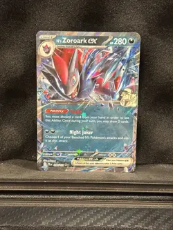 N's Zoroark ex 098/159 SV09: Journey Together - Pokemon Card - NM - Image 1