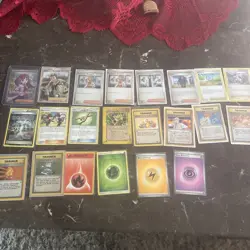 POKEMON LOT 22 CARDS RANGING FROM 1995-2024 - Image 1