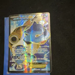 Pokemon TCG Blastoise EX Holo Card XY 142/146 English Water 2014 - Image 1
