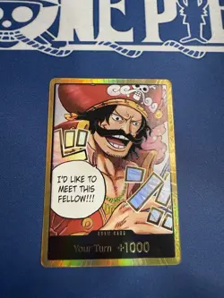 DON Card OP13 (Gol.D.Roger) (Gold) Carrying On His Will Foil - Image 1