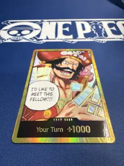 DON Card OP13 (Gol.D.Roger) (Gold) Carrying On His Will Foil - Image 2