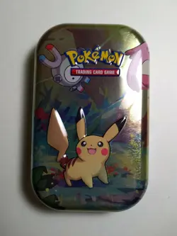 Pokemon TCG Kanto Friends Mini Tin D21 Pikachu! CARDS INCLUDED! 820650101526 - Image 1