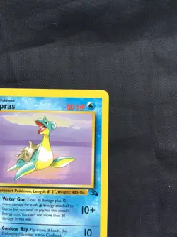Pokemon Cards: Fossil 1st Edition Rare: Lapras 25/62 - Image 3