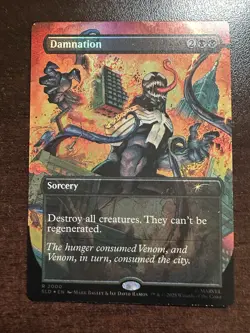 Damnation 2000 FOIL Marvel’s Spider-man Secret Lair NM - Image 1