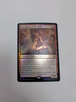 MTG - Champion of the Path (Foil) - Lorwyn Eclipsed NM/M Condition - Image 1