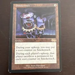 MTG - 2X Smokestack - Urza's Saga - LP - See pics - $1 Shipping - Image 3