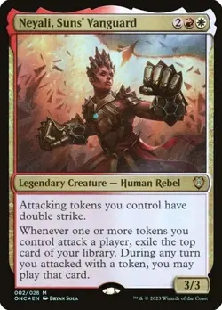 Neyali, Suns' Vanguard M Commander: Phyrexia: All Will Be One # 2 NM Normal - Image 1