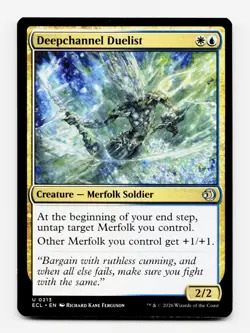 Deepchannel Duelist X4 [Lorwyn Eclipsed] Magic MTG ECL 0213 NM ⚪💧 - Image 2