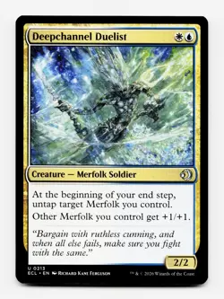 Deepchannel Duelist X4 [Lorwyn Eclipsed] Magic MTG ECL 0213 NM ⚪💧 - Image 4