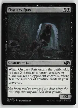 Ossuary Rats C Jumpstart 2022 24 NM - Image 1