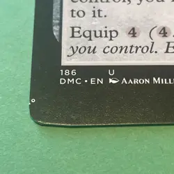 Hero's Blade Mtg Misprint Miscut Into A Discard Filler - Image 2