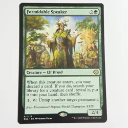 Formidable Speaker 176 R Lorwyn Eclipsed Magic the Gathering MTG NM - Image 1