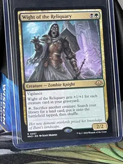 MTG Wight of the Reliquary RARE 0207 Modern Horizons 3 NM/Mint - Image 1