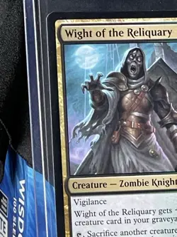 MTG Wight of the Reliquary RARE 0207 Modern Horizons 3 NM/Mint - Image 2
