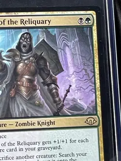 MTG Wight of the Reliquary RARE 0207 Modern Horizons 3 NM/Mint - Image 3