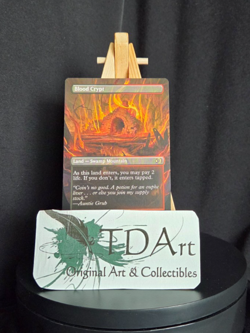 BLOOD CRYPT ~ NM ~ MTG - 0349 ECL Lorwyn Eclipsed BORDERLESS - Image 2